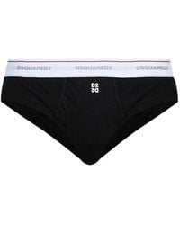 DSquared² - Ribbed Waistband Briefs - Lyst
