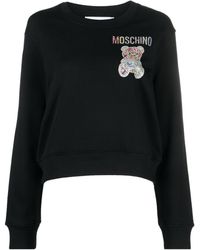 Moschino - Sweater Met Grafische Print - Lyst