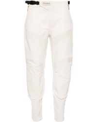Pinko - Panelled-design Buckle Detail Trousers - Lyst