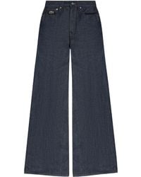 Lacoste - Jeans A Vita Alta - Lyst