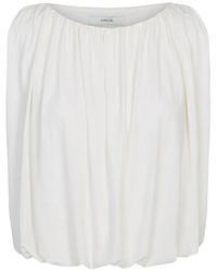 Vince - Sleeveless Bubble Top - Lyst