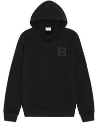 Les Deux - Logo-Print Drawstring Hoodie - Lyst