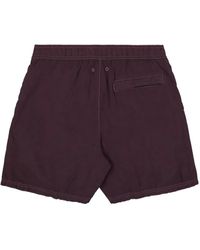 Stone Island - Badeshorts Mit Logo-Patch - Lyst