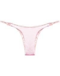 Isa Boulder - Grand Satin Bikini Bottoms - Lyst