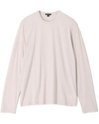 James Perse - Luxe Lotus Long-Sleeve T-Shirt - Lyst