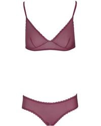 Laura Urbinati - Scallop-Edge Tulle Briefs - Lyst