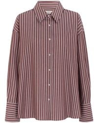 CAYET - Anita Striped Shirt - Lyst