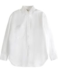 Studio Nicholson - Leto Patch-Pocket Long-Sleeve Shirt - Lyst