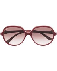 Cartier - Ct0350S Oversized-Frame Sunglasses - Lyst