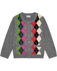Ganni - Diamond Cardigan - Lyst