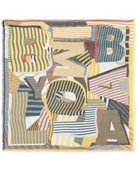 Bimba Y Lola - Striped-Print Scarf - Lyst