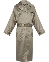 Willy Chavarria - Double-Breasted Belted Midi Dress - Lyst