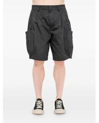 NULLUS 8-Pocket Cargo Shorts in Black for Men | Lyst