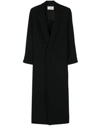 Ami Paris - Double-breasted Trench Coat - Lyst