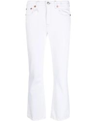 R13 - Flared Cropped Jeans - Lyst