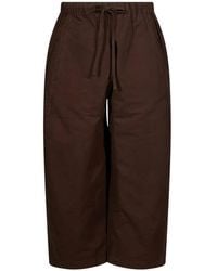 Entire studios - Drawstring Wide-Leg Trousers - Lyst