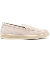 Woolrich - Suede Slip-On Sneakers - Lyst