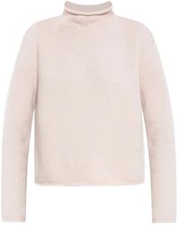 Lisa Yang - Teresa High-Neck Ribbed Sweater - Lyst