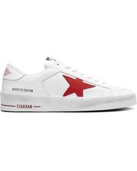 Golden Goose - Stardan Ltd "white Leather" Sneakers - Lyst