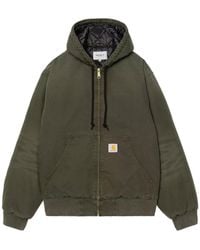 Carhartt - Hooded Quilted-Lined Jacket - Lyst