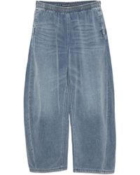 Alexander Wang - Hose Mit Logo-Prägung - Lyst