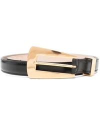 KHAITE - Lucca Gold Buckle Belt - Lyst