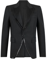 DSquared² - Blazer Verfraaid Met Pailletten - Lyst
