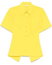 Patrizia Pepe - Open-Back Polo Top - Lyst
