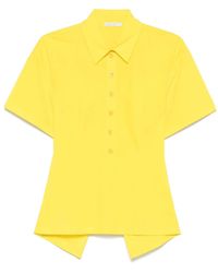 Patrizia Pepe - Open-back Polo Top - Lyst
