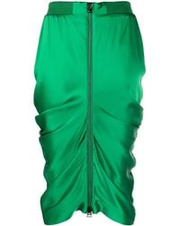 Tom Ford - Zip-up Draped Pencil Skirt - Lyst