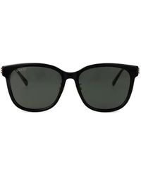 Gucci - Web Stripe Sunglasses - Lyst