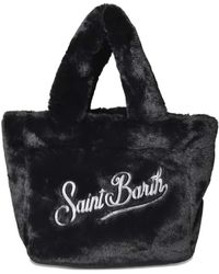 MC2 Saint Barth - Faux Fur Tote Bag - Lyst