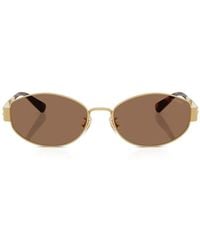 COACH - Oval-Frame Sunglasses - Lyst