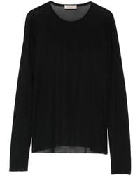 Blanca Vita - Long-Sleeve Crew-Neck Top - Lyst