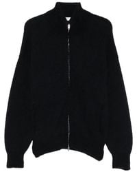 Umit Benan - Suvretta Zip-Up Ribbed-Knit Cardigan - Lyst