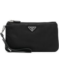 Prada - Re-Nylon Clutch - Lyst