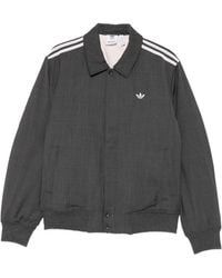 Wales Bonner - Stripe-Detail Bomber Jacket - Lyst