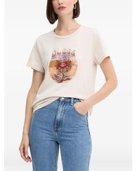 Guess - Graphic-Print T-Shirt - Lyst
