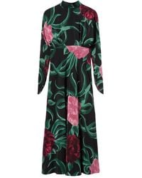 La DoubleJ - Gilda Floral Maxi Dress - Lyst