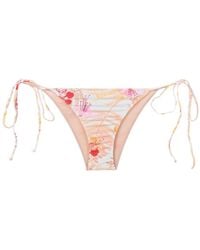 Clube Bossa - Aava Floral-print Bikini Bottoms - Lyst
