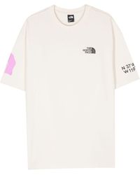 The North Face - T-shirt con stampa - Lyst