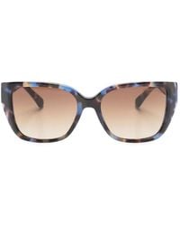 Michael Kors - Acadia Square-Frame Sunglasses - Lyst