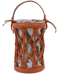 Coccinelle - Small Koi Leather Bucket Bag - Lyst