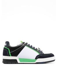 Moschino - Leather Low-top Sneakers - Lyst