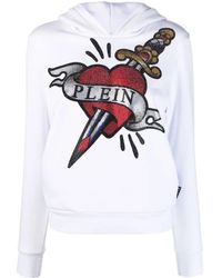 Philipp Plein - Hoodie Met Print - Lyst
