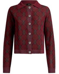 Etro - Patterned Cardigan - Lyst