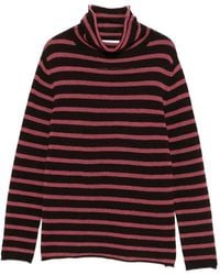 Be You - Striped Roll-Neck Sweater - Lyst