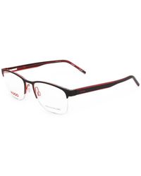 BOSS - Half-Rim Rectangle-Frame Glasses - Lyst