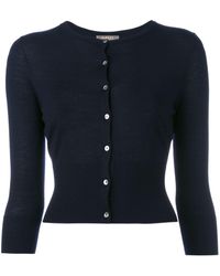N.Peal Cashmere - Button Up Cardigan - Lyst