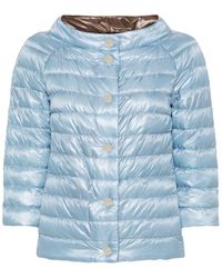 Herno - Cowl-neck Puffer Jacket - Lyst